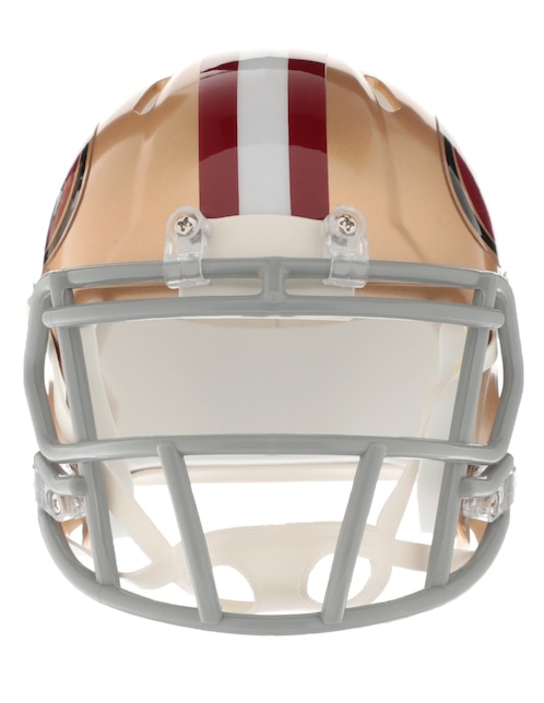 Mini casco NFL de San Francisco 49ers
