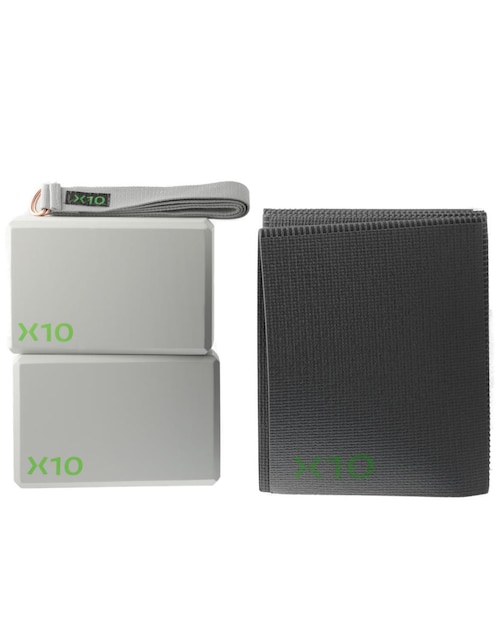 Kit de entrenamiento X10 de yoga adulto