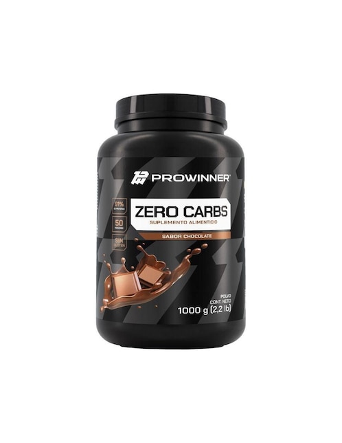 Suplemento Zero carbs Prowinner con proteína de suero de leche sabor chocolate 1 kg