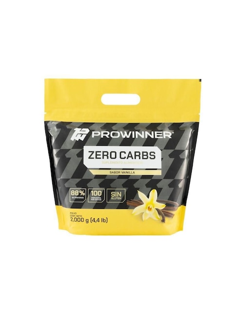 Suplemento Zero carbs ProWinner Prowinner con proteína de suero de leche sabor vainilla de 2 kg