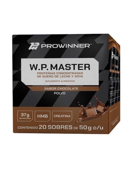 Suplemento WP Master Prowinner con colágeno sabor chocolate 1 kg