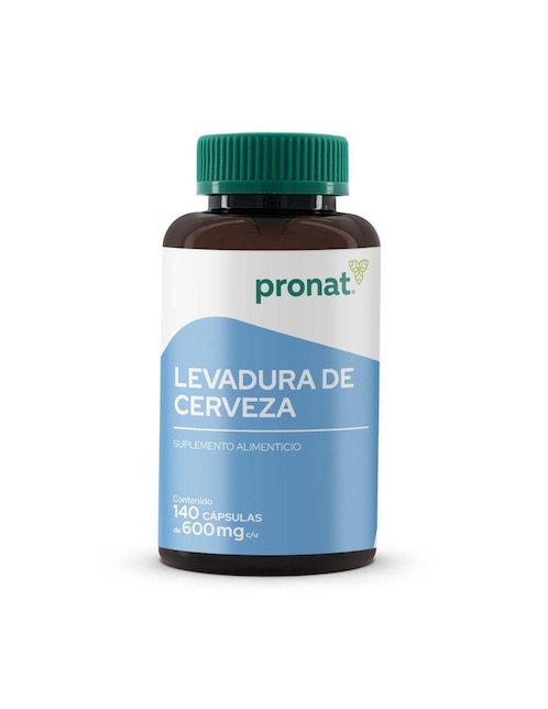 Suplemento levadura de cerveza Pronat 140 cápsulas