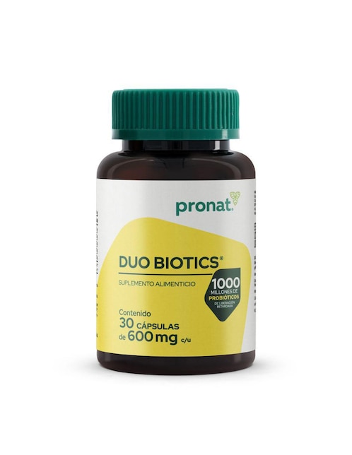 Suplemento duo biotics Pronat 30 cápsulas