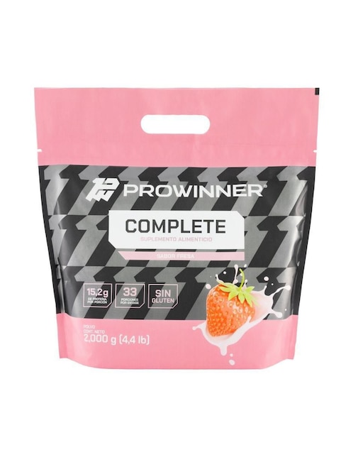 Suplemento complete prowinner Pronat sabor fresa 2 kg