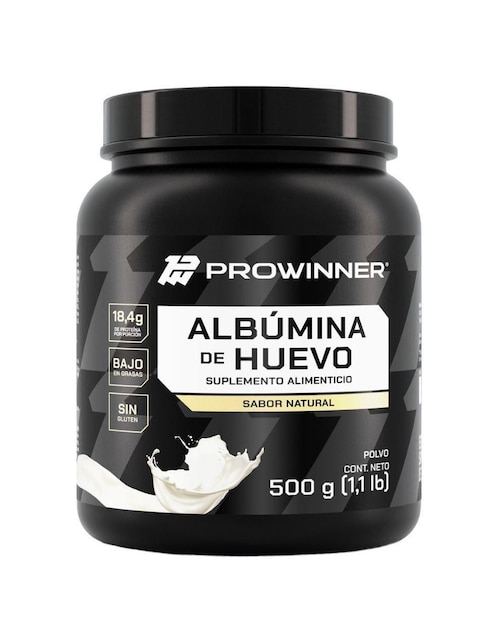 Suplemento albumina de huevo prowinner Pronat 500 g