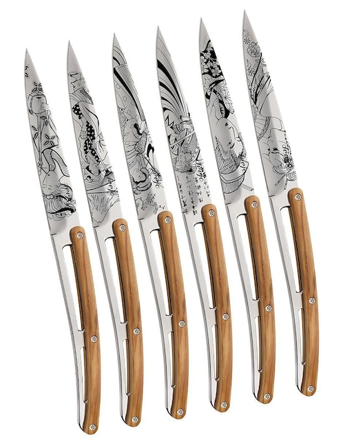 Set de cuchillos Deejo Japonés 6 piezas