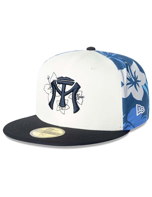 Gorra con visera plana cerrada para béisbol New Era Sultanes De Monterrey para adulto