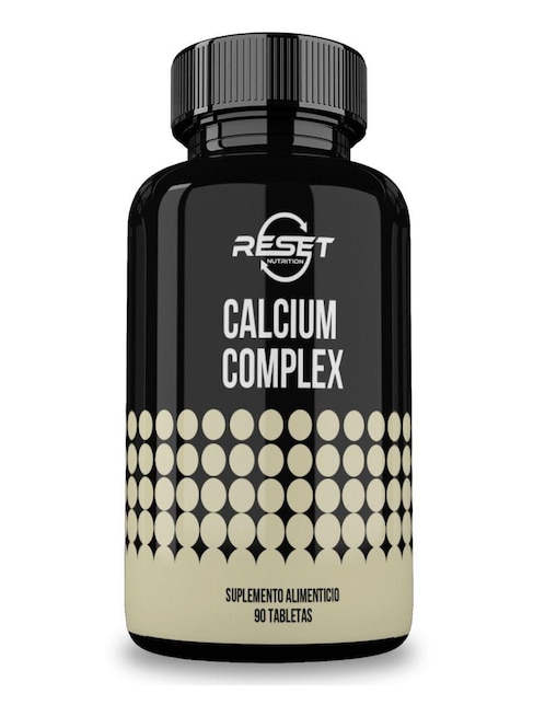 Calcium Complex Reset Nutrition con calcio, magnesio, fosfóro, vitamina A y vitamina D sabor natural