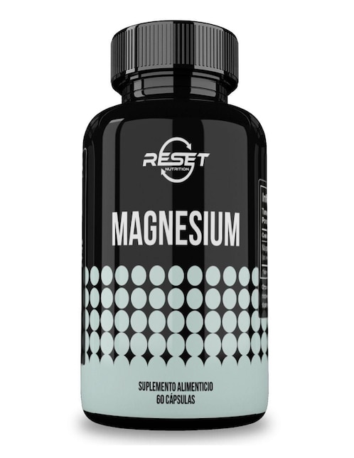 Magnesium Reset Nutrition con magnesio sabor natural de 60 cápsulas