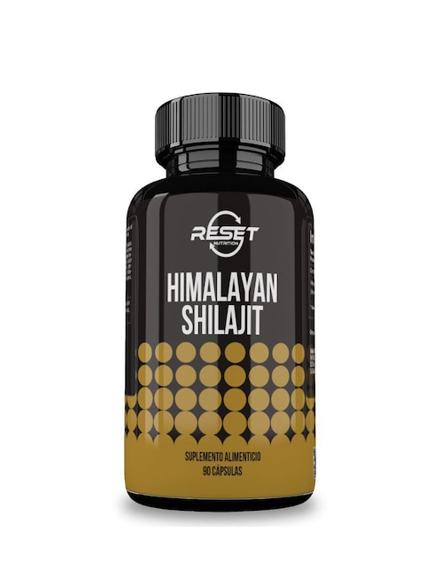 Himalayan Shilajit Reset Nutrition con shilajit del himalaya sabor natural de 90 cápsulas
