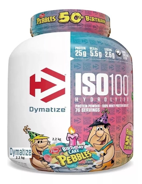 Proteina suero de leche Dymatize ISO 100