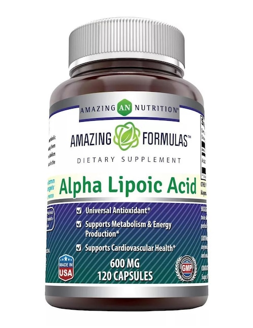 Alpha lipoic acid Amazing Nutrition con ácido alfa lipoico