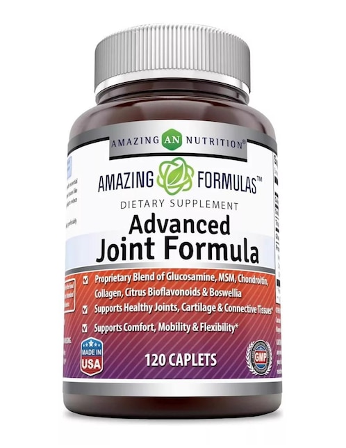 Advanced Joint Formula Amazing Nutrition con glucosamina sabor natural