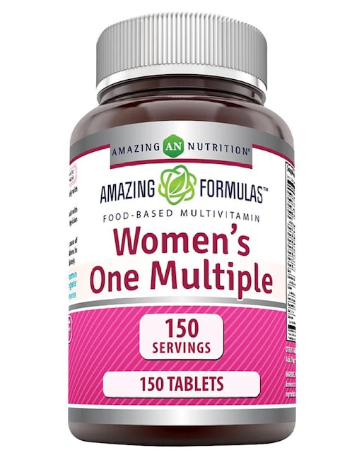 Womens' One Multiple Amazing Nutrition con multivitaminico sabor natural de 150 tabletas