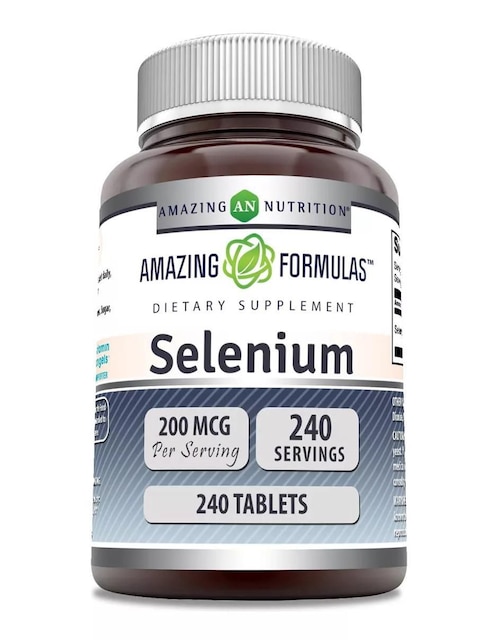 Selenium con selenio sabor natural de 240 tabletas Selenium con selenio sabor natural de 240 tabletas