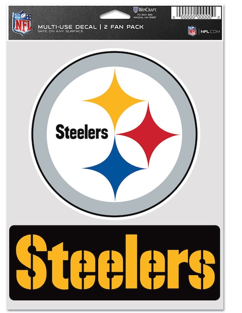 Calcomanías Pittsburgh Steelers