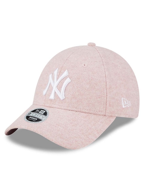 Gorra con visera curva New Era Wool MLB New York Yankees para mujer