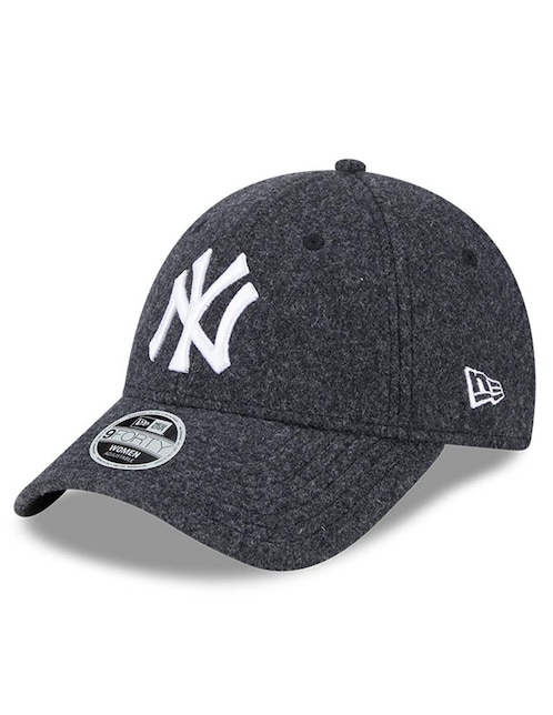 Gorra con visera curva New Era Wool MLB New York Yankees para mujer