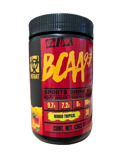 BCAA 9.7 Mutant con aminoacidos sabor mango tropical con aminoácidos y electrolitos sabor mango