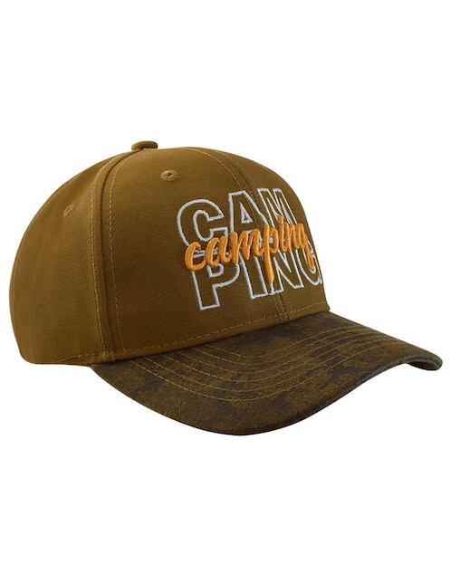 Gorra visera curva hebilla Camping unisex 1
