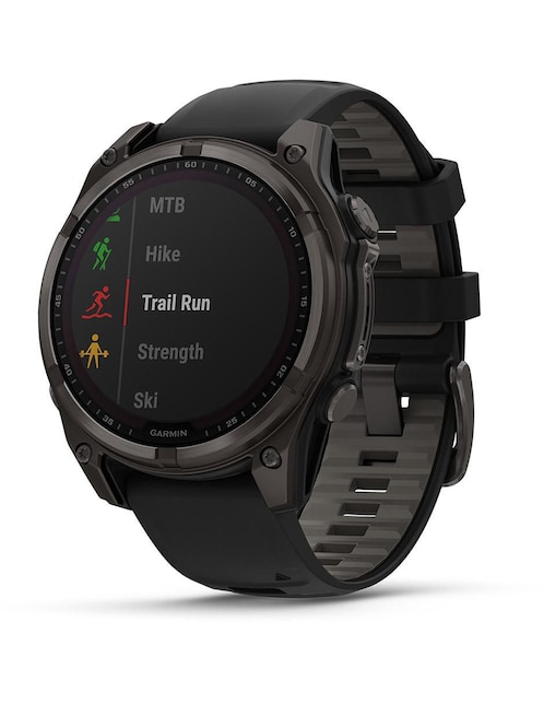 Monitor de ejercicio Garmin Fenix 8 Solar cristal zafiro para entrenamiento