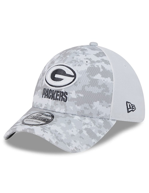 Gorra visera curva cerrada New Era Salute To Service NFL Green Bay Packers adulto