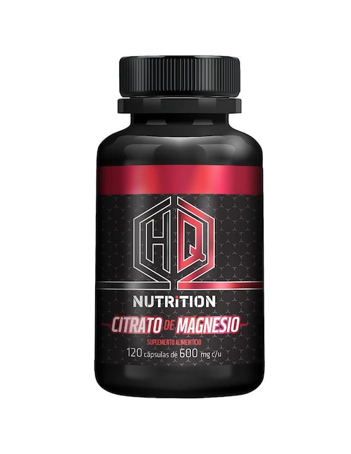 Citrato de magnesio HQ Nutrition con citrato de magnesio