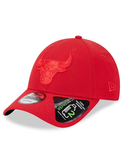 Gorra visera curva correa ajustable básquetbol New Era Chicago Bulls
