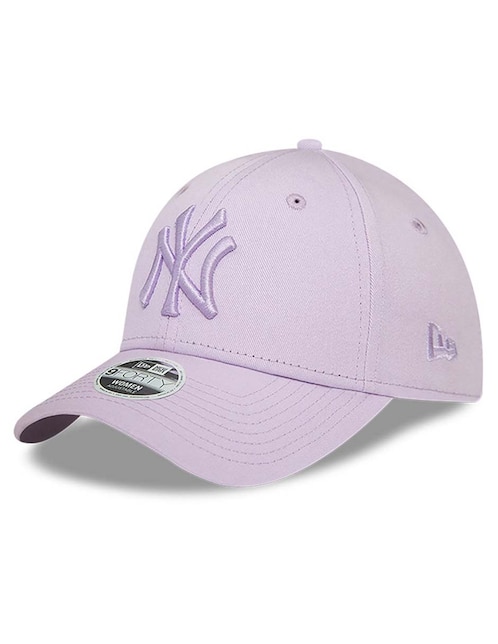 Gorra visera curva correa ajustable New Era League Essentials MLB New York Yankees Para Mujer