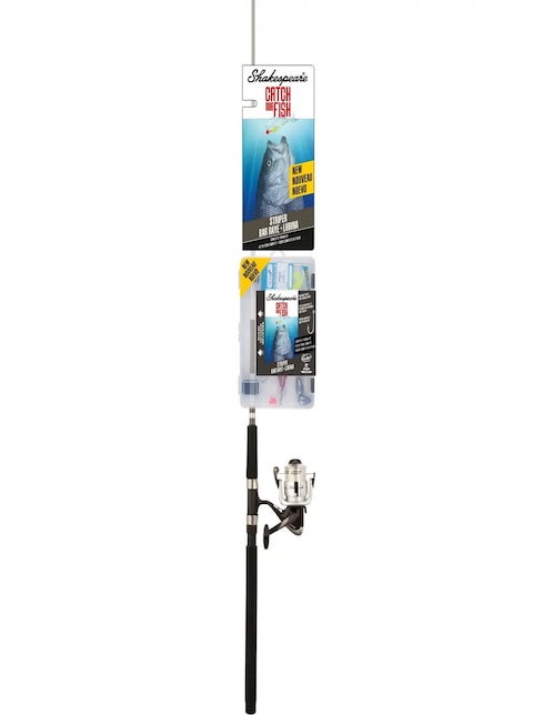 Caña con carrete Shakespeare cmf2striper