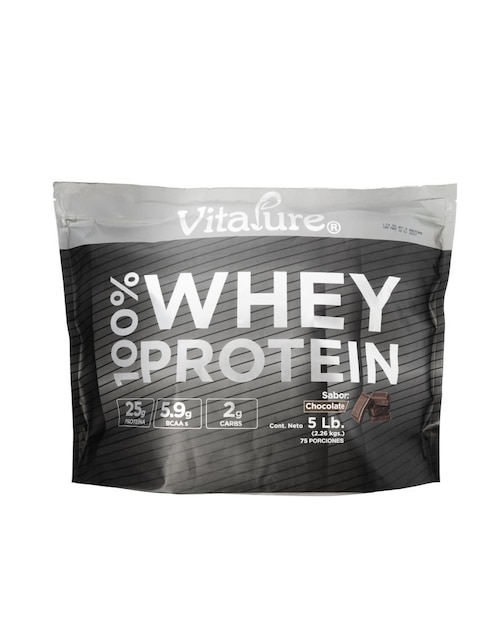 VITAPURE Whey chocolate Vitapure con proteína isolate y vitaminas sabor chocolate de 2.2 kg