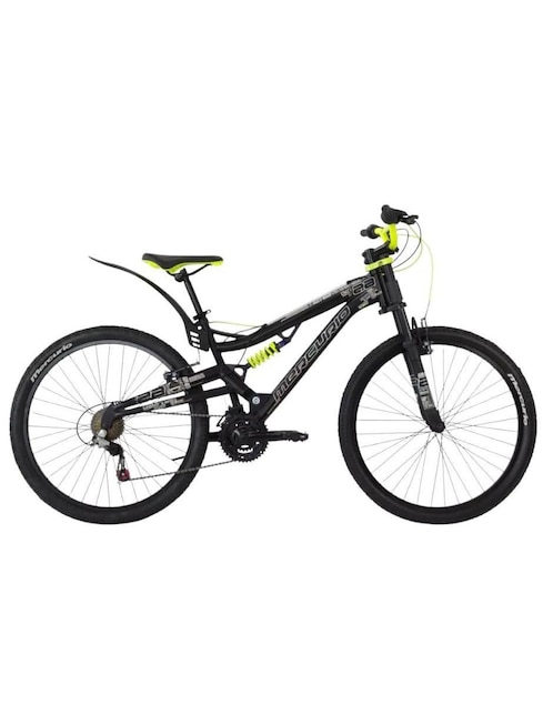 Bicicleta de montaña Mercurio rodada 26 unisex