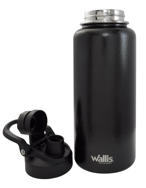 Termo Wallis de acero inoxidable con tapa rosca 950 ml