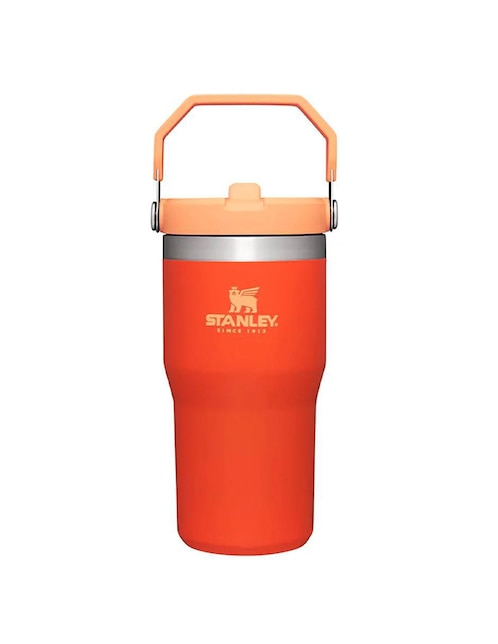 Termo Stanley de acero inoxidable Iceflow Flip Straw con tapa rosca 591 ml