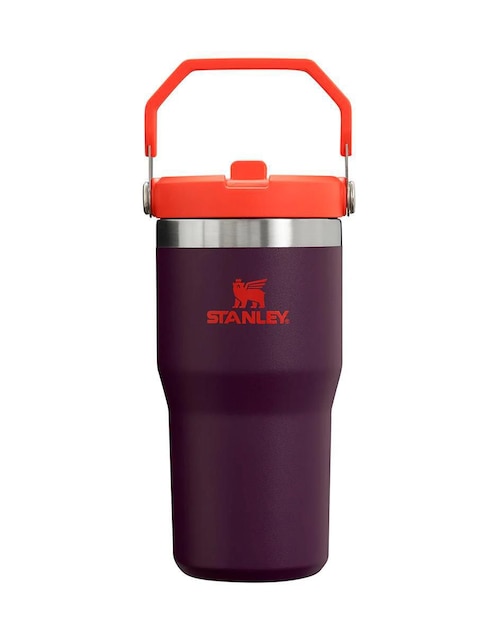 Termo Stanley de acero inoxidable Iceflow Flip Straw con tapa rosca 591 ml