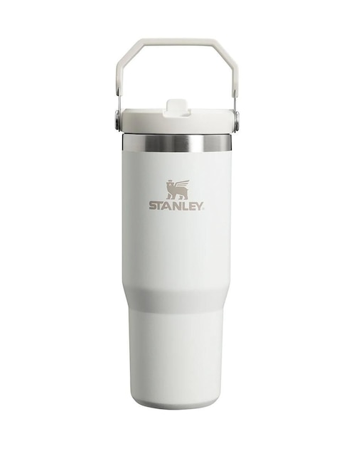 Termo 1 pieza Stanley de acero inoxidable Iceflow Flip Straw con tapa rosca 850 ml