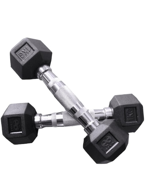 Set mancuernas de peso fijo Infinité 1 kg 2 piezas