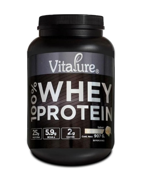 Whey Protein Vitapure con proteína whey isolate y vitaminas sabor vainilla