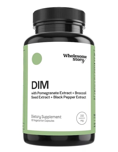 DIM Wholesome Story con dim granada y brocoli sabor natural de 60 cápsulas