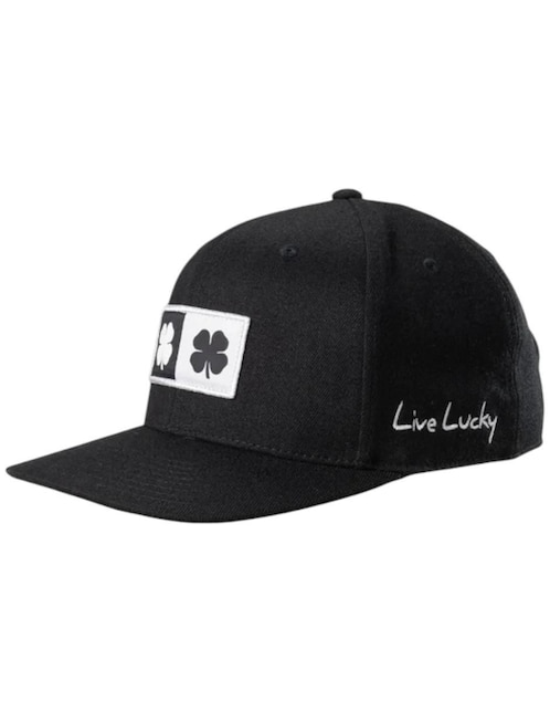 Gorra visera plana broche casual Black Clover para hombre