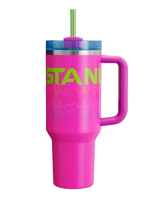 STANLEY Termo Stanley de acero inoxidable Quencher con tapa rosca 1.1 l