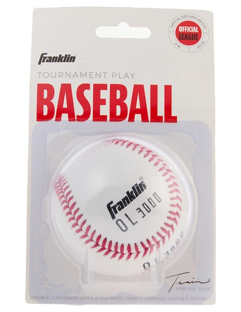 Pelota Franklin para béisbol adulto