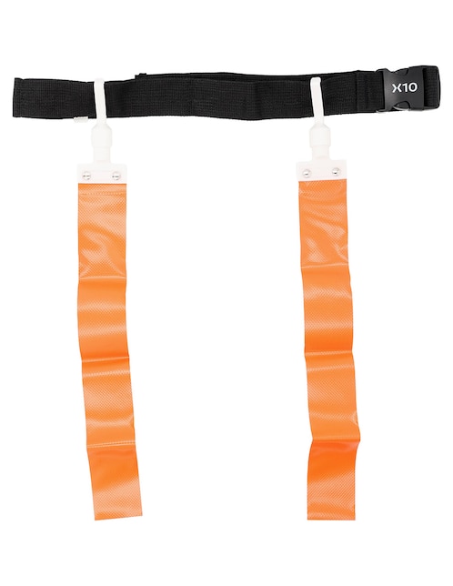 CINTURÓN TOCHO BANDERA X10 PV, NARANJA