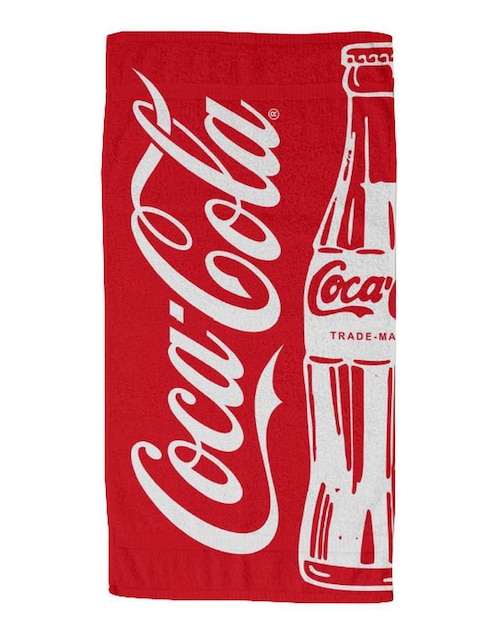 Toalla de playa sarosa coca cola coca-cola "de" microfibra