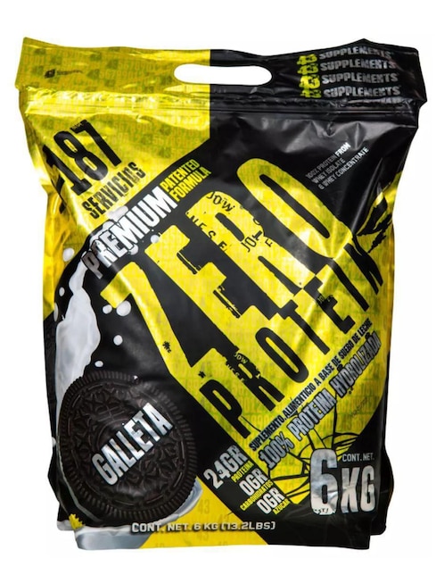 Zero Proteina 43 Supplements Con Aminoacidos 43 Supplements sabor galleta de 6 kg