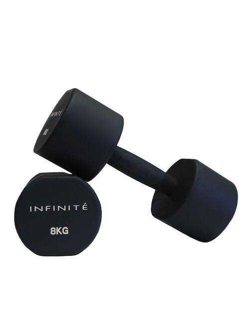 Set mancuernas de peso fijo Infinité 8 kg 2 piezas