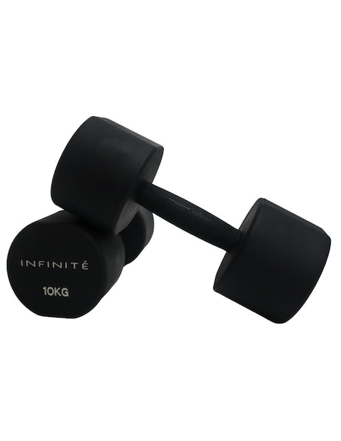 Set mancuernas de peso fijo Infinité 10 kg 2 piezas