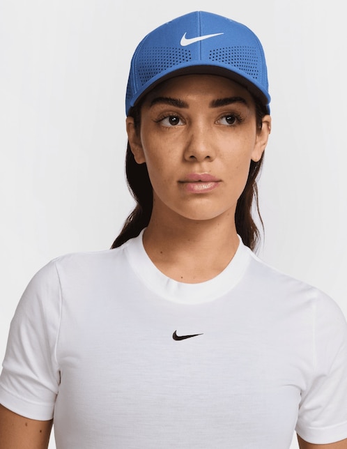 Gorra con visera curva cerrada entrenamiento para mujer 1