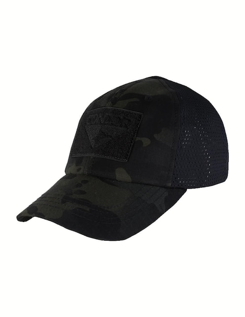 Gorra visera curva velcro campismo Mesh Táctica para hombre