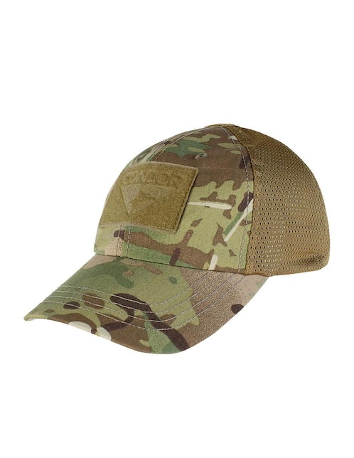 Gorra visera curva velcro campismo Condor para hombre